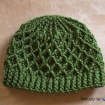 Leaf Green Diamond Hat Single Color
