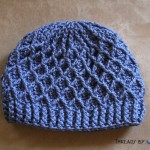 Medium Blue Diamond Hat Single Color